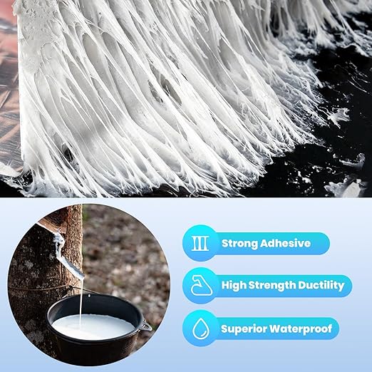 ADHES Upgrade Butyl Tape Waterproof Tape, 1.2mm Thick, 9 Rolls x 6 inch x 16 feet, Aluminum Foil Tape Butyl Sealant tape for RV Repair, Window, Boat and Pipe Sealing, Glass & EDPM Rubber Roof Patching