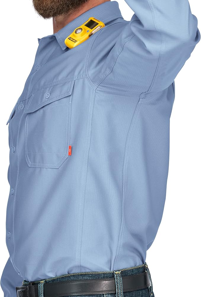 Bulwark FR Men's Flame Resistant Men's Iq Series Endurance Work Shirt