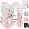 Running Vest Hydration Backpack for Men Women, 5L Lightweight Running Backpack Hydration Pack for Marathon, Trail, Cycling, Hiking, Jogging