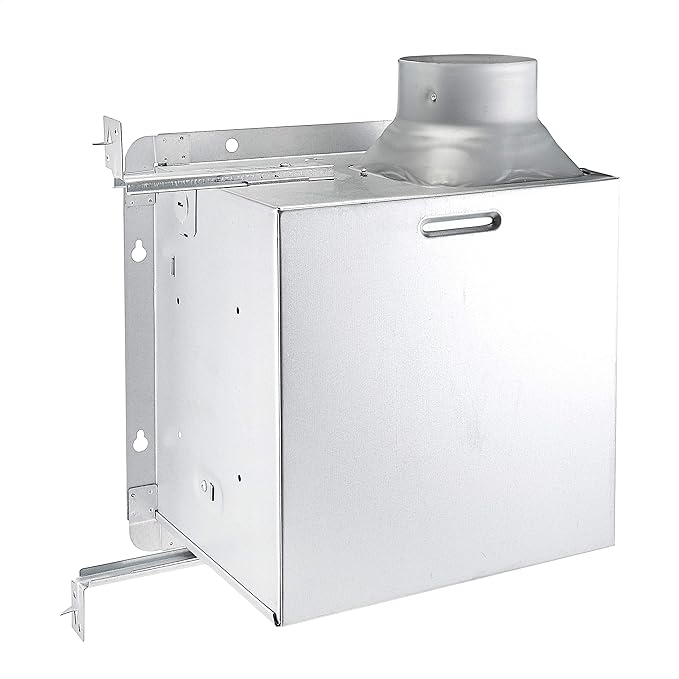 Amazon Basics AB-BV100 Bathroom Exhaust Fan, 110 CFM, 1.0 Sone, Ultra Quiet Operation, ENERGY STAR Certified, White