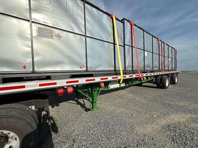 JUCHEN Flatbed Edge Protector, Edge Corner Tie Down Protector, Cargo Corner Protector，Protects Cargo Edges from Wear and Tear（30Pack）
