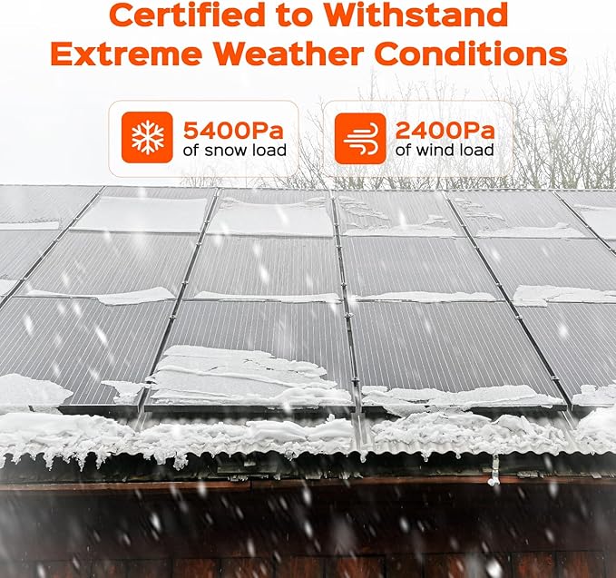 RICH SOLAR Premium 2 Pack of 100 Watt 12 Volt Monocrystalline Solar Panel All Black