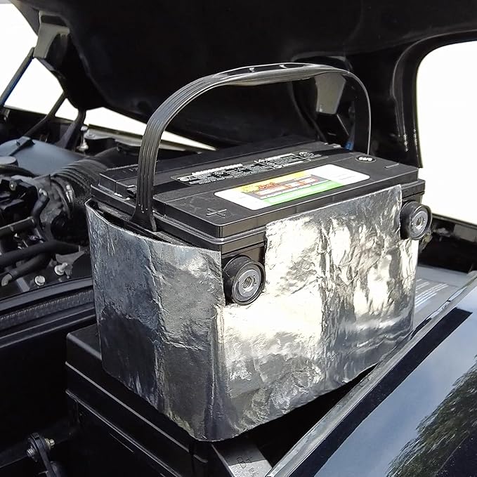 Design Engineering Cell Saver Battery Insulation Kit – High-Performance Thermal Protection for Automotive and Marine Batteries, Reduces Heat Damage and Improves Battery Life