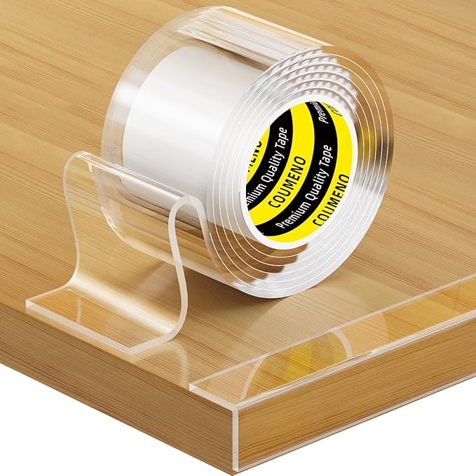 Clear Edge Protector,Safe Corner Protector, Anti-Sharp Edge Protector, for Furniture, Drawers, Tables, Cabinets 1.6inX6.6FT