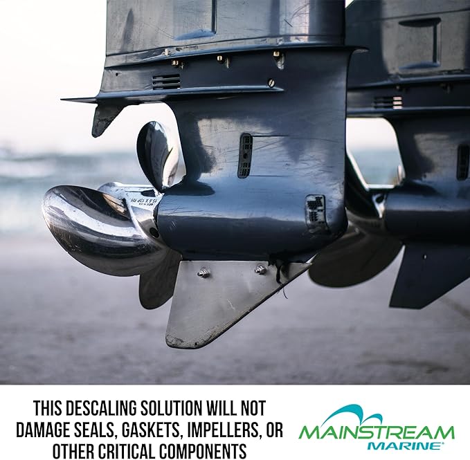 Descaler Solution, Multi-Purpose Descaling Solvent, Bio-Growth, Marine Boat Engine Flush and A/C Systems