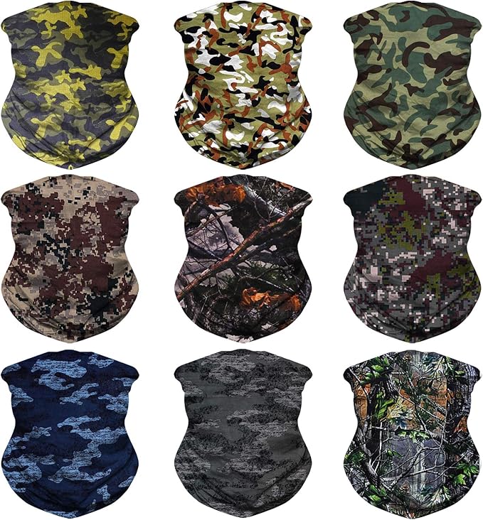 JOEYOUNG Headwear, Bandana, Neck Gaiter Head Wrap Headband Balaclava Magic Scarf