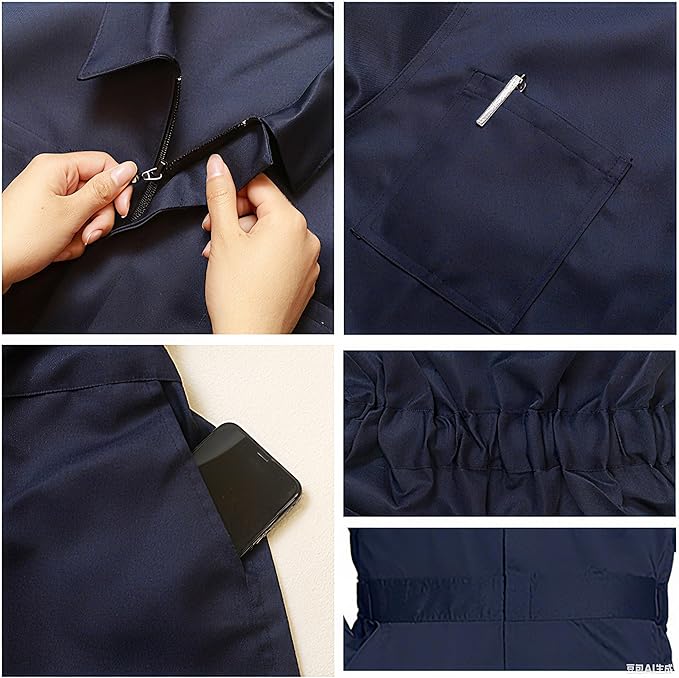 MCJC Coveralls for Men Adult Jumpsuit Coveralls Mechanic Work Uniform Halloween Horror Killer Costume