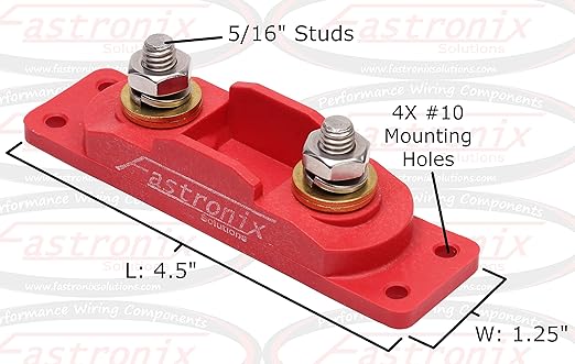 Fastronix 250 Amp MEGA/AMG Fuse Holder Kit