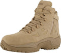 Reebok Men's Rb8694 Rapid Response Rb Composite Toe 6" Tactical Stealth Boot Sidezipper Desert Tan Military & Tactical Boots