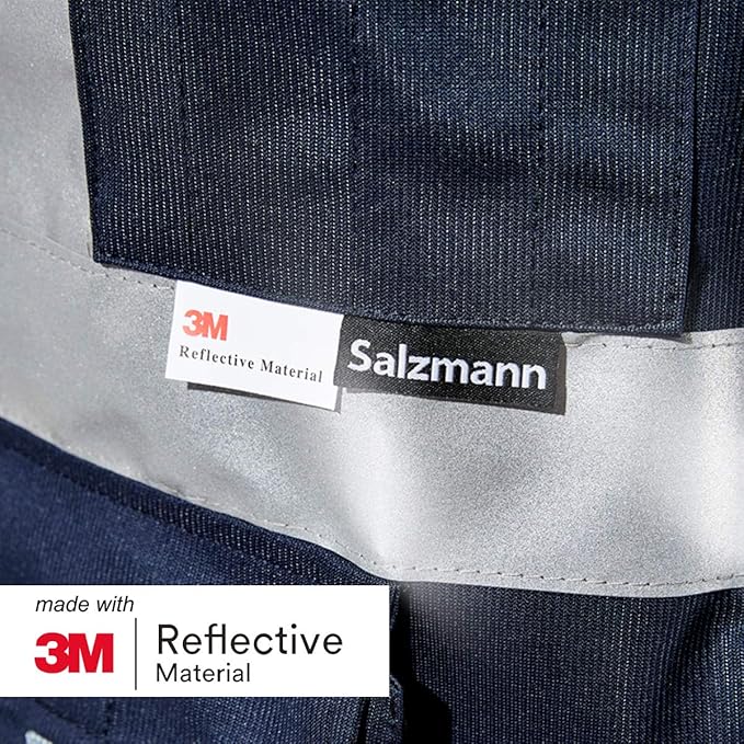 Salzmann Multi-Pocket Working Vest - Reflective Vest - Made with 3M Reflective Material