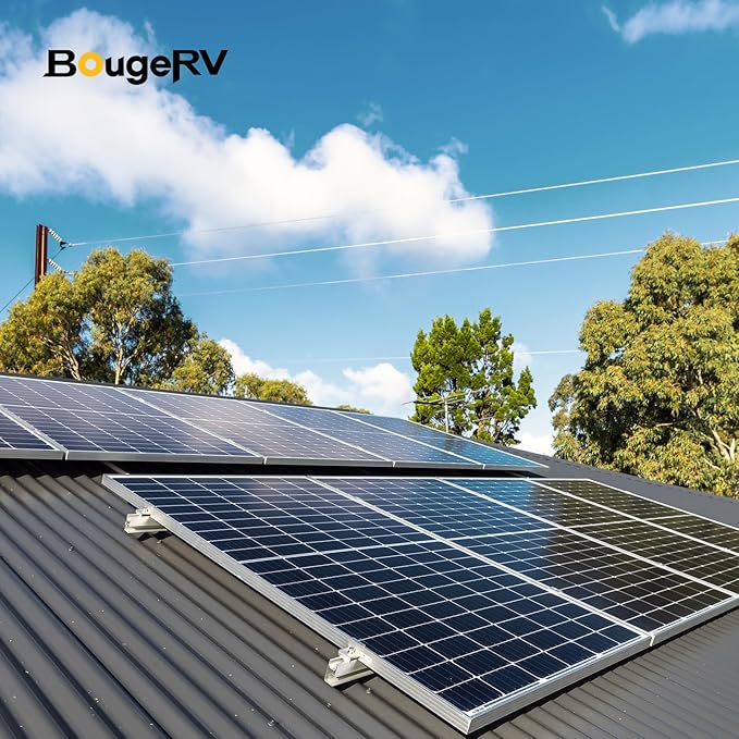 BougeRV Solar Parallel Connectors for 2-3 Solar Panels, 2 to 6 Y Branch 10AWG Adapter Splitter Cable Wire Plug PV Tool Kit, Waterproof (MFFF/FMMM)