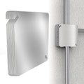 6 Pcs 4x4 Square Electrical Box Cover Plate, Metal Junction Box Covers Plate for 4 inch Electrical Box, Blank Electric Outlet Box Cover Prevents Accidental Electrocution