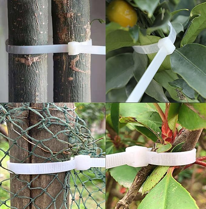 36 inch zip ties heavy duty outdoor use 20 pcs reusable long zip ties white cable ties wraps large plastic tie uv resistant 200 lbs Tensile Strength