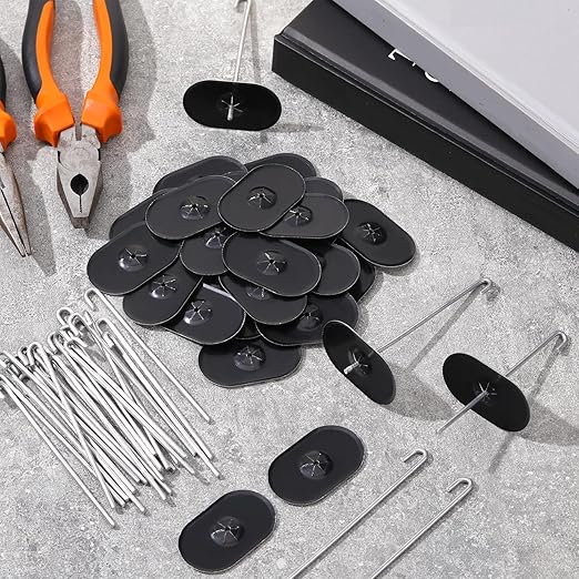 Solar Panel Bird Guard Fastener Clips Guard Clips Kit for Bird Pigeon Fence Roll Kit Stainless Steel Critter Fastener for Solar Panel Bird Wire Pigeon Fence(120 Sets)