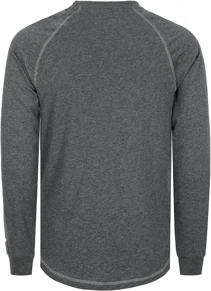 KONRECO FR Shirts for Men Summer Two Tone 4oz Lightweight Flame Resistant/Fire Retardant CAT1 Work T-Shirt Baselayer