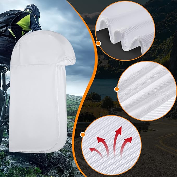 Sintege 6 Pieces Hard Hat Sun Shade Cooling Skull Cap Sun Neck Protector Quick Dry Neck Shade for Women Men