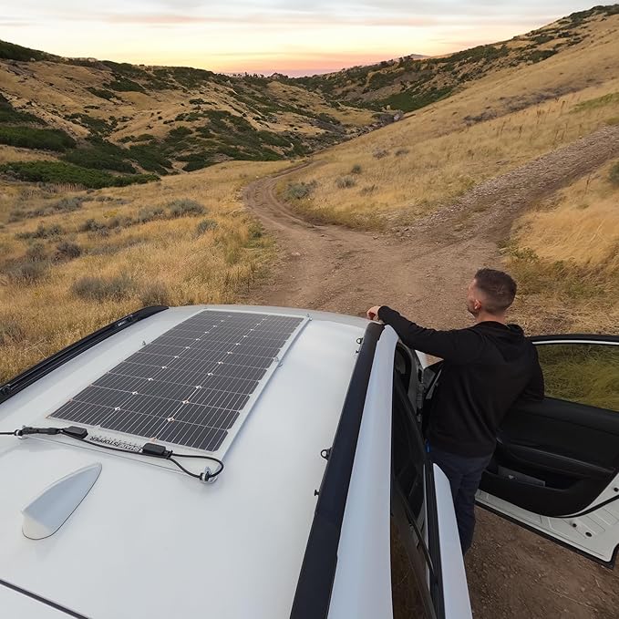 100 Watt Flexible Solar Panel with Shade Stopper Technology