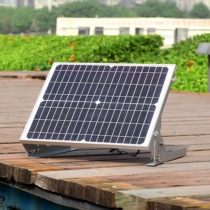 SUNER POWE Adjustable Solar Panel Mount Racks - Folding Mounting Tilt Brackets for Wall, Roof, RV and Off Grid Solar System
