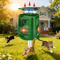 Ultrasonic Animal Repellent Outdoor,2026 Cat Repellent Devices Deer Repellent Solar Animal Repeller with Motion Sensor & Flashing Light to Scare Deer Squirrel Rabbit Raccoon Cat Skunk for Yard Lawn