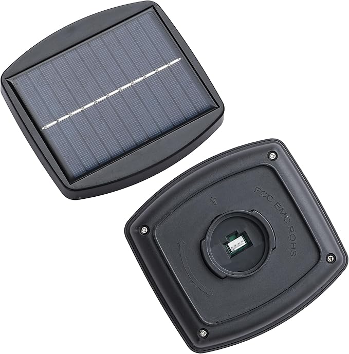 1.2W LED Solar Panel for Patio Umbrella with 4-Pin Connector, Square Solar Charging Panel, Only for Umbrellas in OVASTLKUY Stores