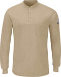Bulwark FR Men's Bulwark® Men's Long Sleeve Lightweight Henley Shirt