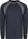 KONRECO FR Shirts for Men Summer Two Tone 4oz Lightweight Flame Resistant/Fire Retardant CAT1 Work T-Shirt Baselayer