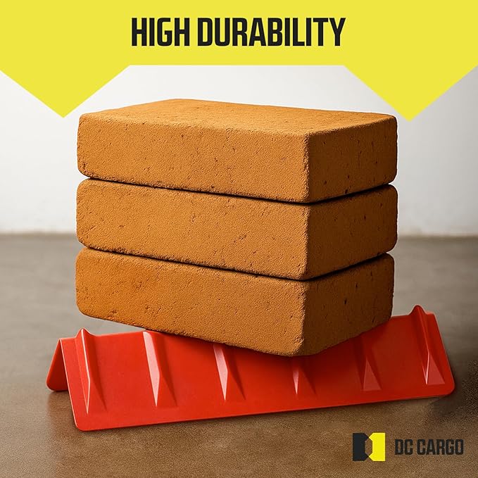 DC Cargo - Heavy-Duty Edge Protectors, 8"x8"x36" (Pack of 4) Strap Protectors for Flatbed Equipment, Unparalleled Cargo Management Solutions for Truckers, Contractors, and Outdoor Enthusiasts