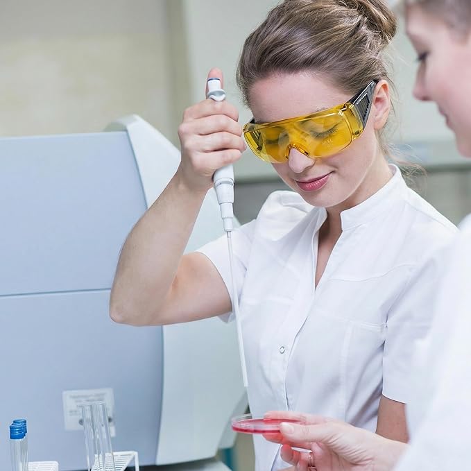 UNCO- Safety Goggles Over Glasses, Protective Goggles, Anti Fog, Work, Safety Glasses Over