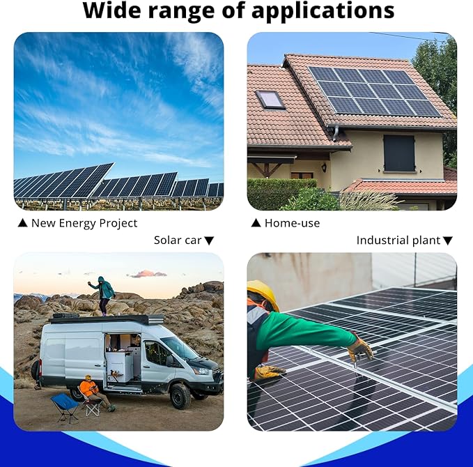 Transparent 4 String Solar Combiner Box, 550V DC Breaker, Integrated Lightning Arrester, and 15A Fuse - Ideal for Residential Solar Systems with Easy Maintenance Access