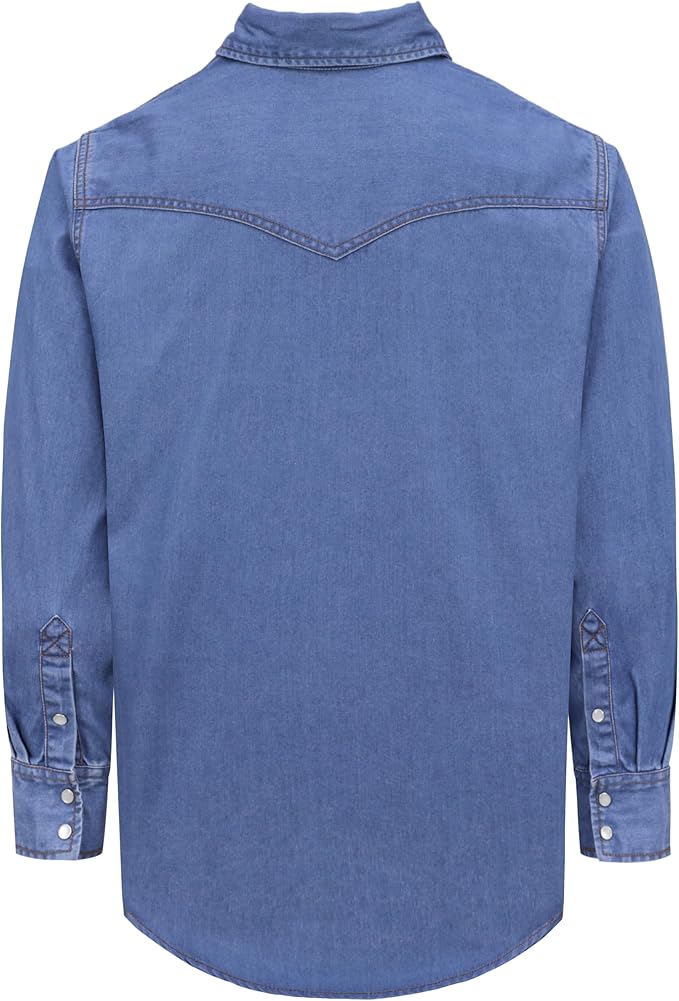 BOCOMAL FR Shirts 6.25oz Lightweight Welding Shirts Flame Resistant Men's Fire Retardant Shirt