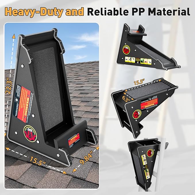 Ladder Leveler,Roof Leveler Tool, Ladder Stabilizer,Roof Leveling Tool,Stable Platform for Uneven Surface