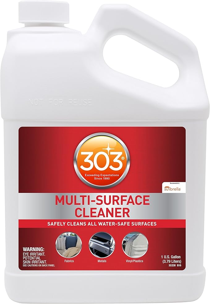 303 Multi Surface Cleaner Spray, All Purpose Cleaner for Home, Patio, Car Care and Outdoor, 128 fl. oz.