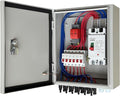 Solar Combiner Box 6 Strings 150A DC Main Circuit Breaker with Power Surge and 25A Circuit Breaker This PV Combiner Box is Suitable for On/Off-Grid Solar Power