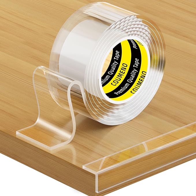 Clear Edge Protector,Safe Corner Protector, Anti-Sharp Edge Protector, for Furniture, Drawers, Tables, Cabinets 1.2inX16.4FT
