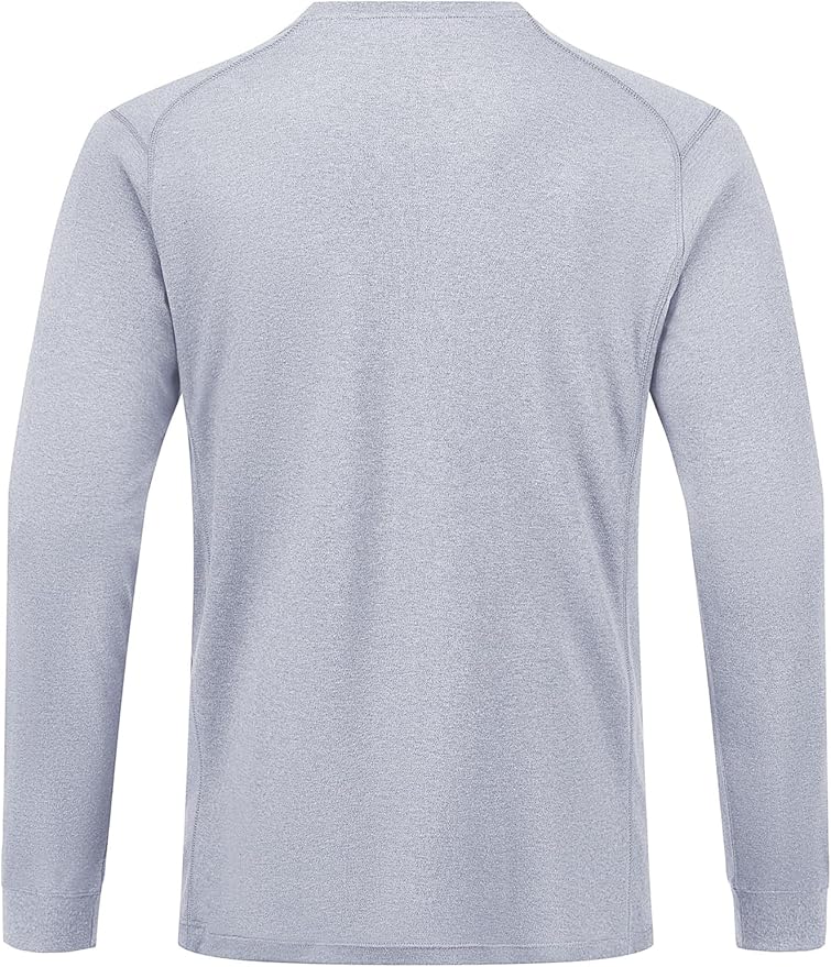 FR Shirts for Summer Crew T-Shirt 5.5OZ Heather Jersey Flame Resistant Long Sleeve Crew T Shirt CAT2