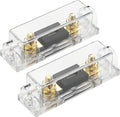 in-Line ANL Fuse Holder 0/2/4 Gauge AWG with 150Amp ANL Fuse Gold-Plated (2 Pack)