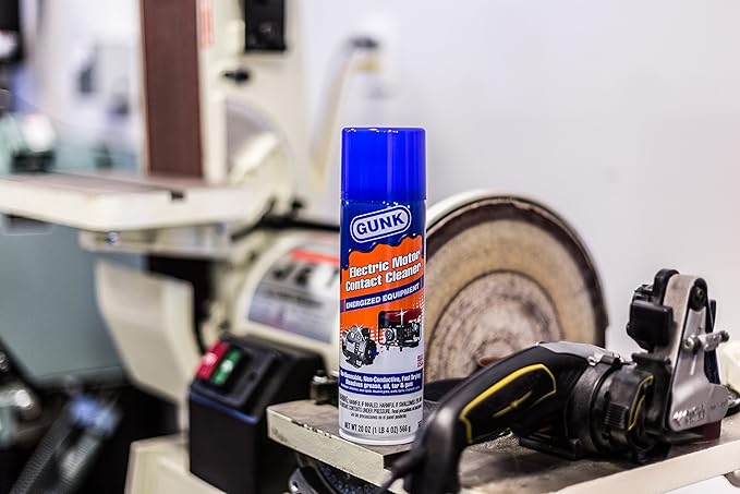 GUNK NM1 Electric Motor Contact Cleaner - 20 oz.