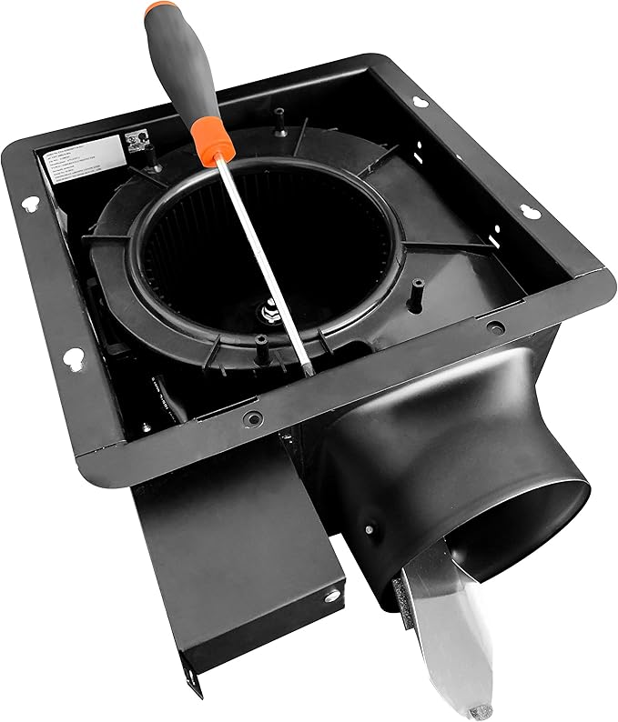 Tech Drive Bathroom Ventilation and Exhaust Fan with Humidity sensor,110CFM 0.8 Sones with 6inch Duct