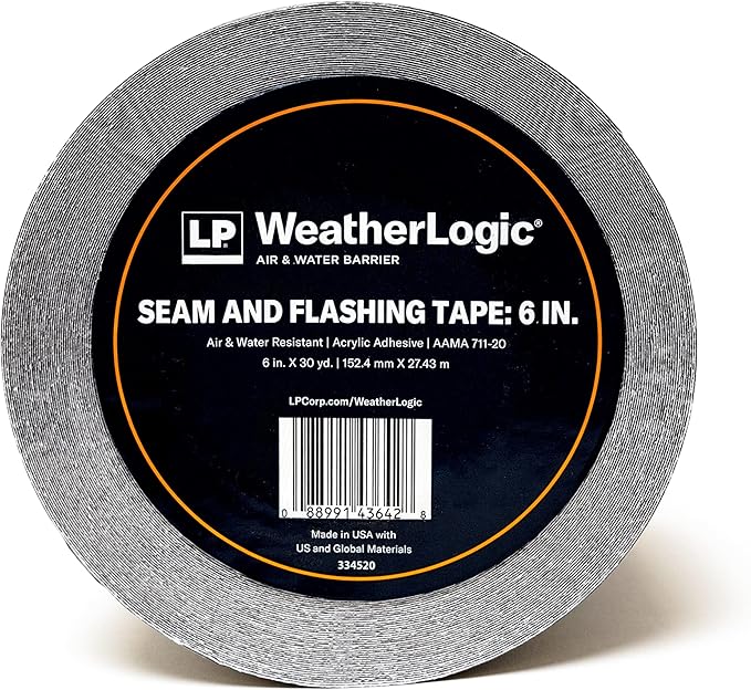 Seam & Flashing Tape 6 inch - Case
