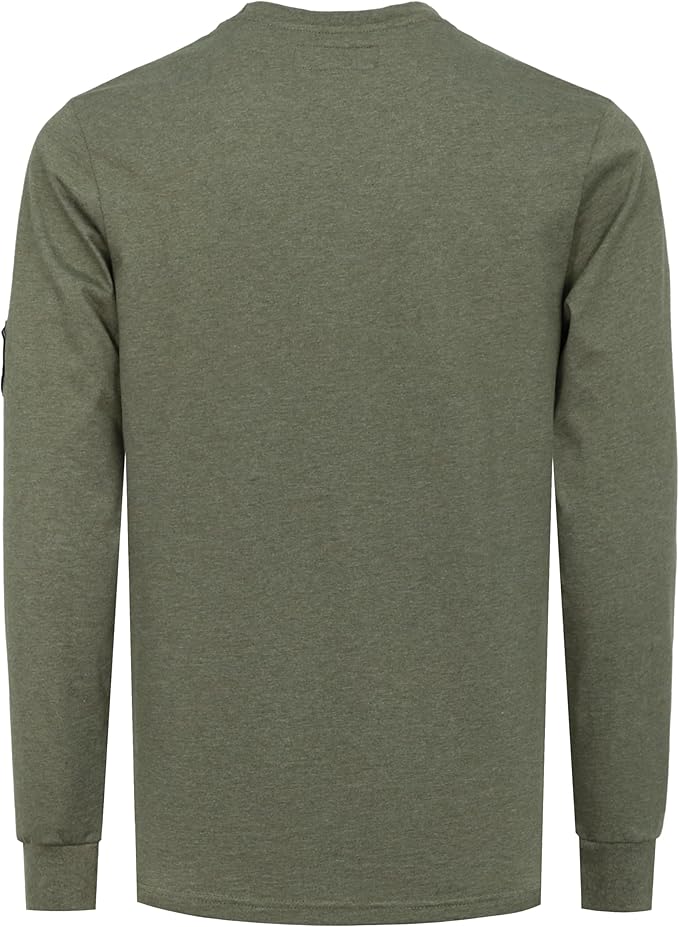 BOCOMAL FR Shirts Lightweight Classic Crew Long Sleeve Fire Resistant Shirt CAT2