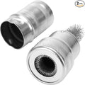 OEMTOOLS 25127 Battery Terminal Brush, 2 Piece, Clean Terminal Posts & Battery Cable Clamps with This Tool Set, Removes Corrosion, Dirt, & Grime from Battery Terminals & Cables, Steel Body