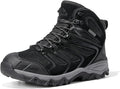 NORTIV 8 Men's Ankle High Waterproof Hiking Boots Outdoor Lightweight Shoes Trekking Trails Armadillo