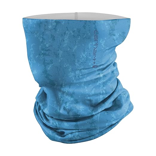 Carhartt Men's Force Lightweight Cooling Neck Gaiter, UP0252U, Terrain Camo Tranquil Blue, One Size