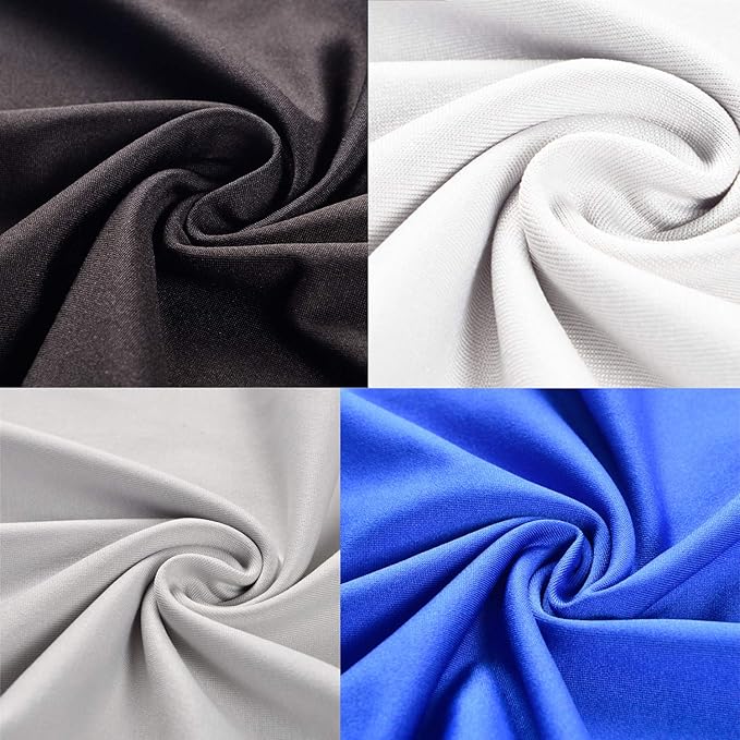 UV Face Cover Neck Gaiter Mask Dust Protection Magic Scarf Wind Bandana Balaclava for Summer Running Fishing 4 PCS