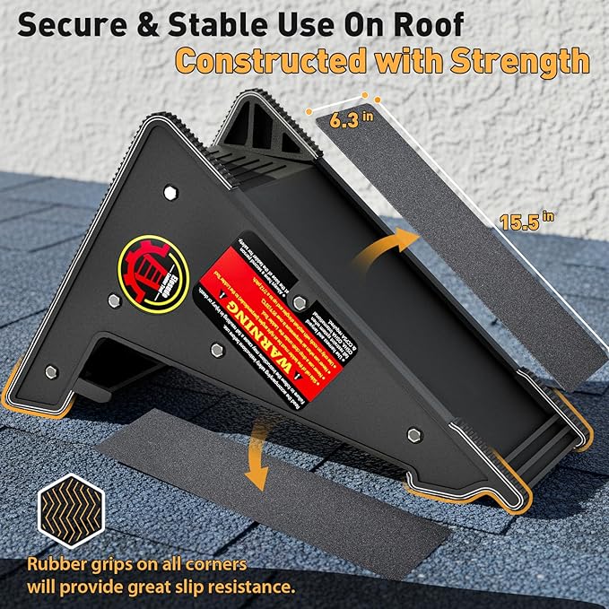 Ladder Leveler,Roof Leveler Tool, Ladder Stabilizer,Roof Leveling Tool,Stable Platform for Uneven Surface