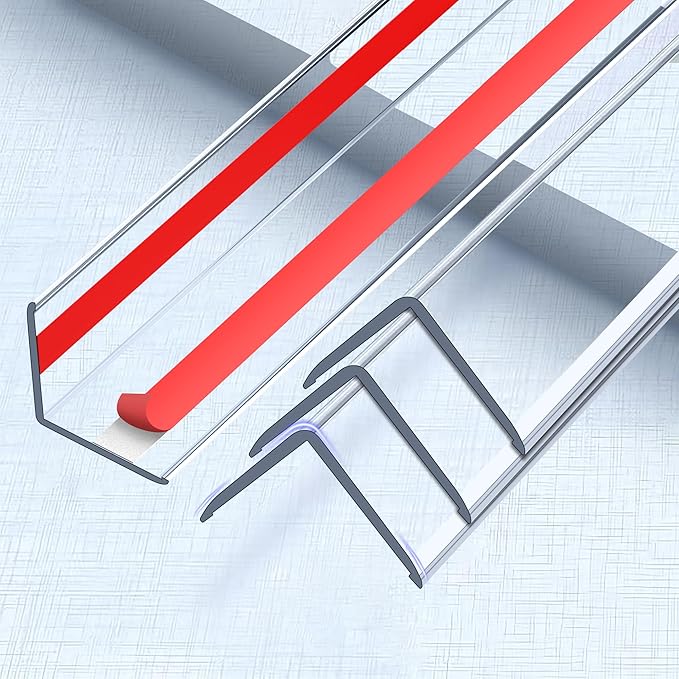 Clear Corner Protectors – Self-Adhesive Baby Proofing Safety Bumpers for Walls, Furniture, Cabinets & Desks – Freely Spliced to Meet Your Needs(4PCS, 3x40.6cm/1.18x16in)