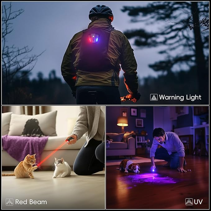 LED Hard Hat Light, 800Lumens Rechargeable Dimmable Clip on Cap Lights, 180°Adjustable Hat Flashlight Headlamp Waterproof for Running, Camping, Hunting, Cycling