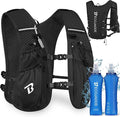 Running Vest Hydration Backpack for Men Women, 5L Lightweight Running Backpack Hydration Pack for Marathon, Trail, Cycling, Hiking, Jogging
