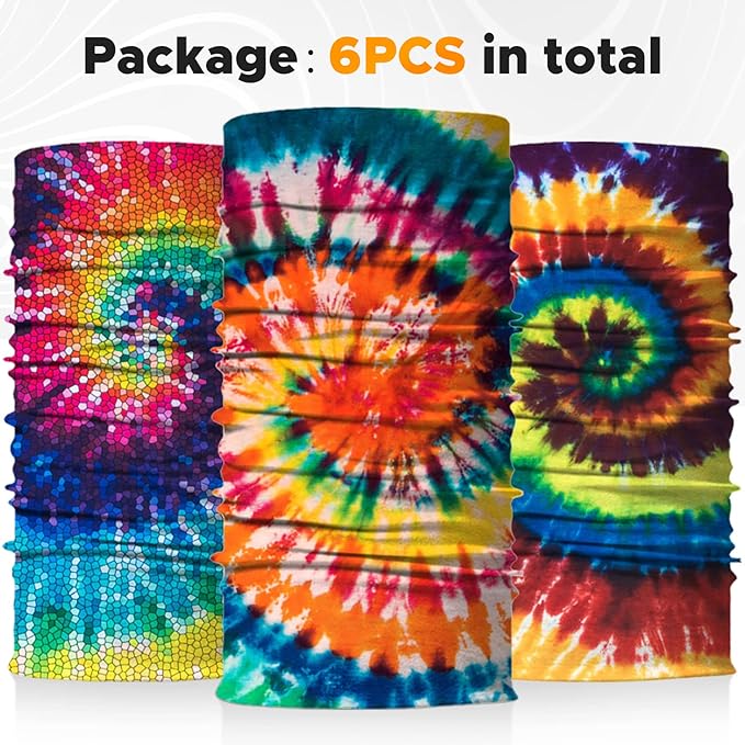 JOEYOUNG Headwear, Bandana, Neck Gaiter Head Wrap Headband Balaclava Magic Scarf