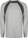 KONRECO FR Shirts for Men Summer Two Tone 4oz Lightweight Flame Resistant/Fire Retardant CAT1 Work T-Shirt Baselayer